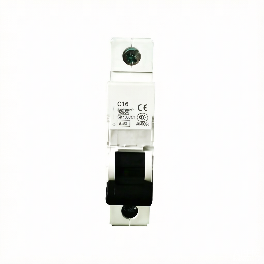 RTSXD02 1P+N 6kA miniature circuit breaker front view