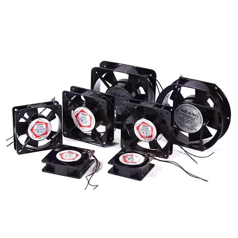 Industrial AC axial cooling fan 60 to 250 mm series