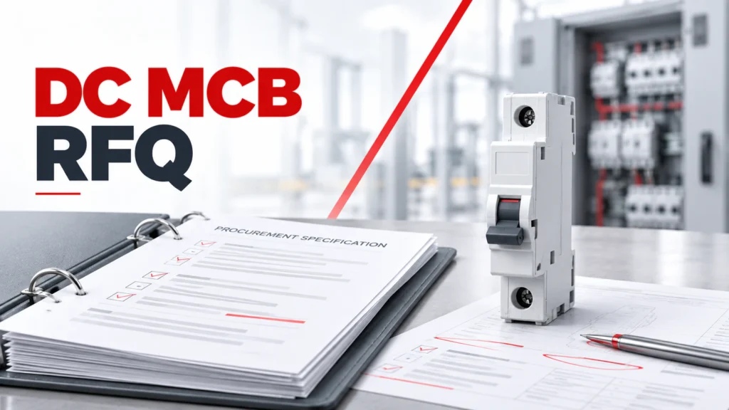 Analiza documentației privind cererea de ofertă pentru DC MCB RFQ
