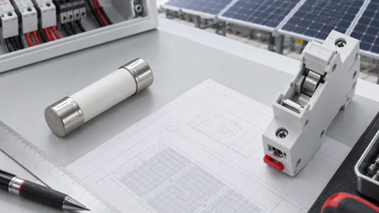 Generic DC fuse link and separate holder in a photovoltaic protection context