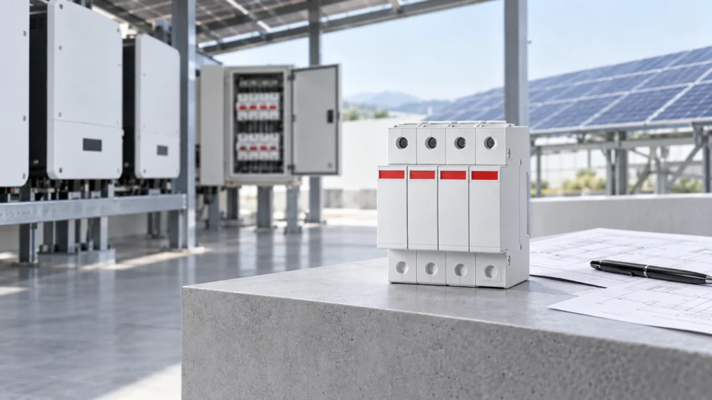 Dispozitiv generic de protecție împotriva supratensiunilor de curent continuu în contextul ingineriei fotovoltaice