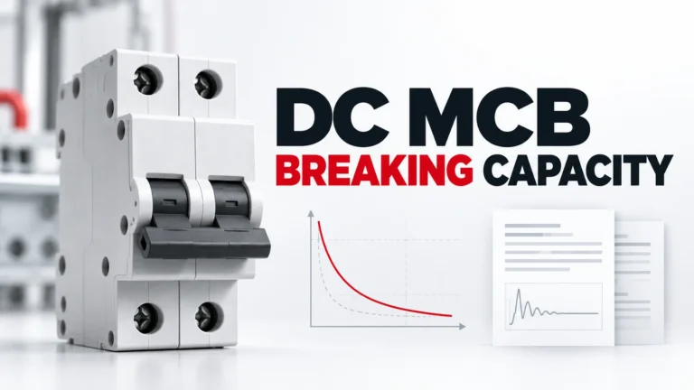 社説：DC MCBの許容電流限界検証の様子