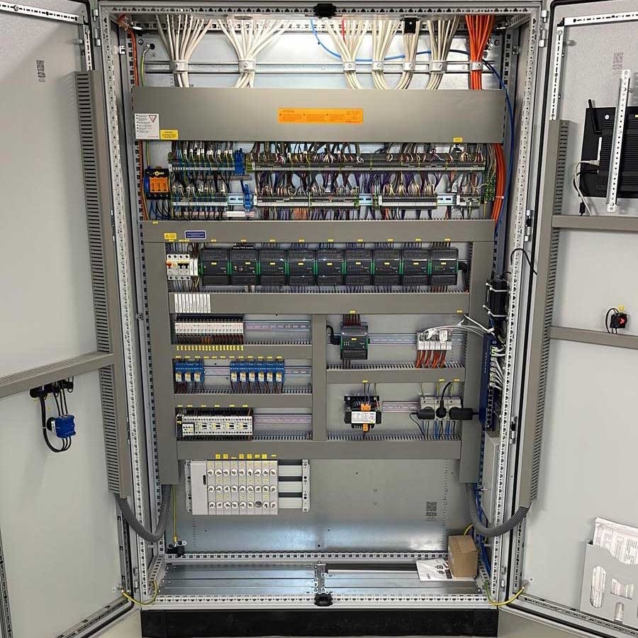 Industrial electrical control cabinet application context