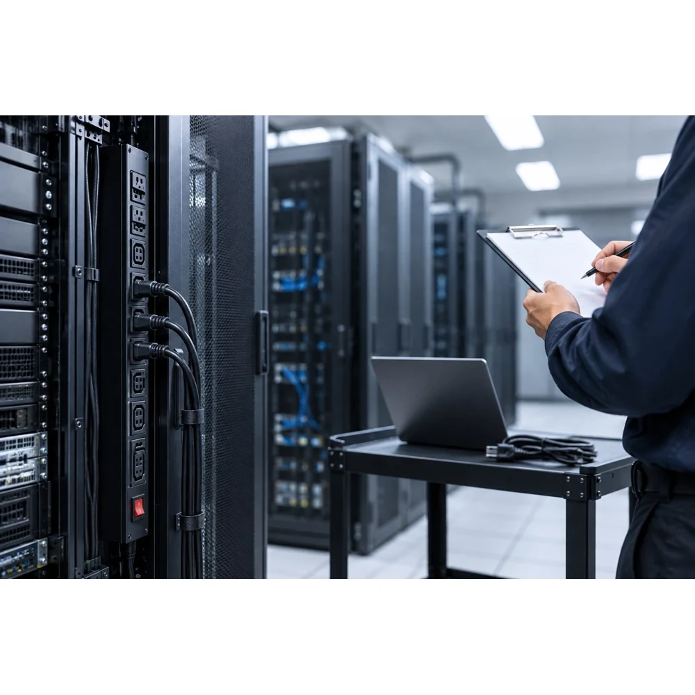 Beispielhafter Anwendungskontext für PDUs in Standard-Racks