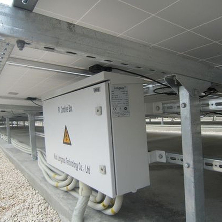 Generic industrial application context for MGPV Solar Fuse Links 1000V-1500V DC