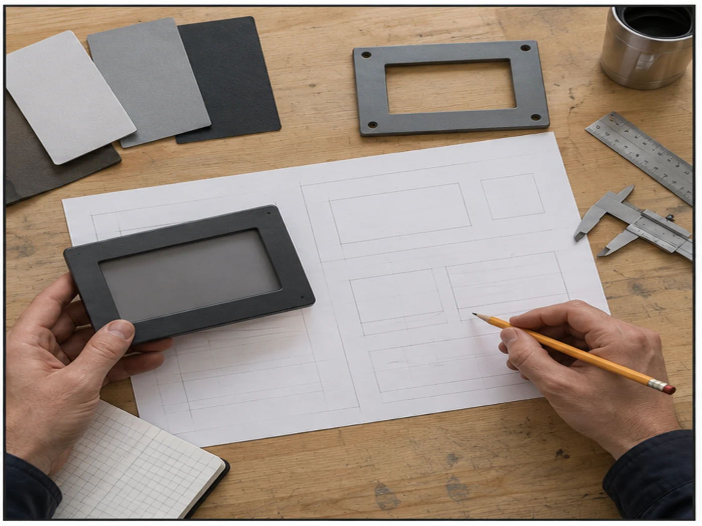 Buyer decision register for equipment voltage display readability.