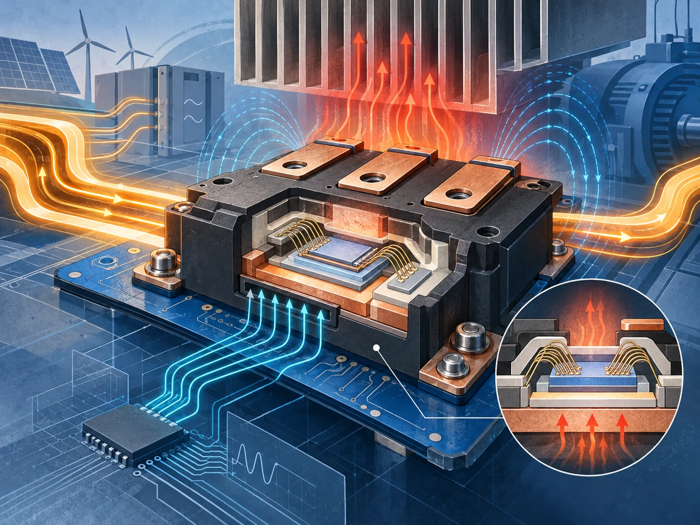 Condition register for comparable power semiconductor evidence