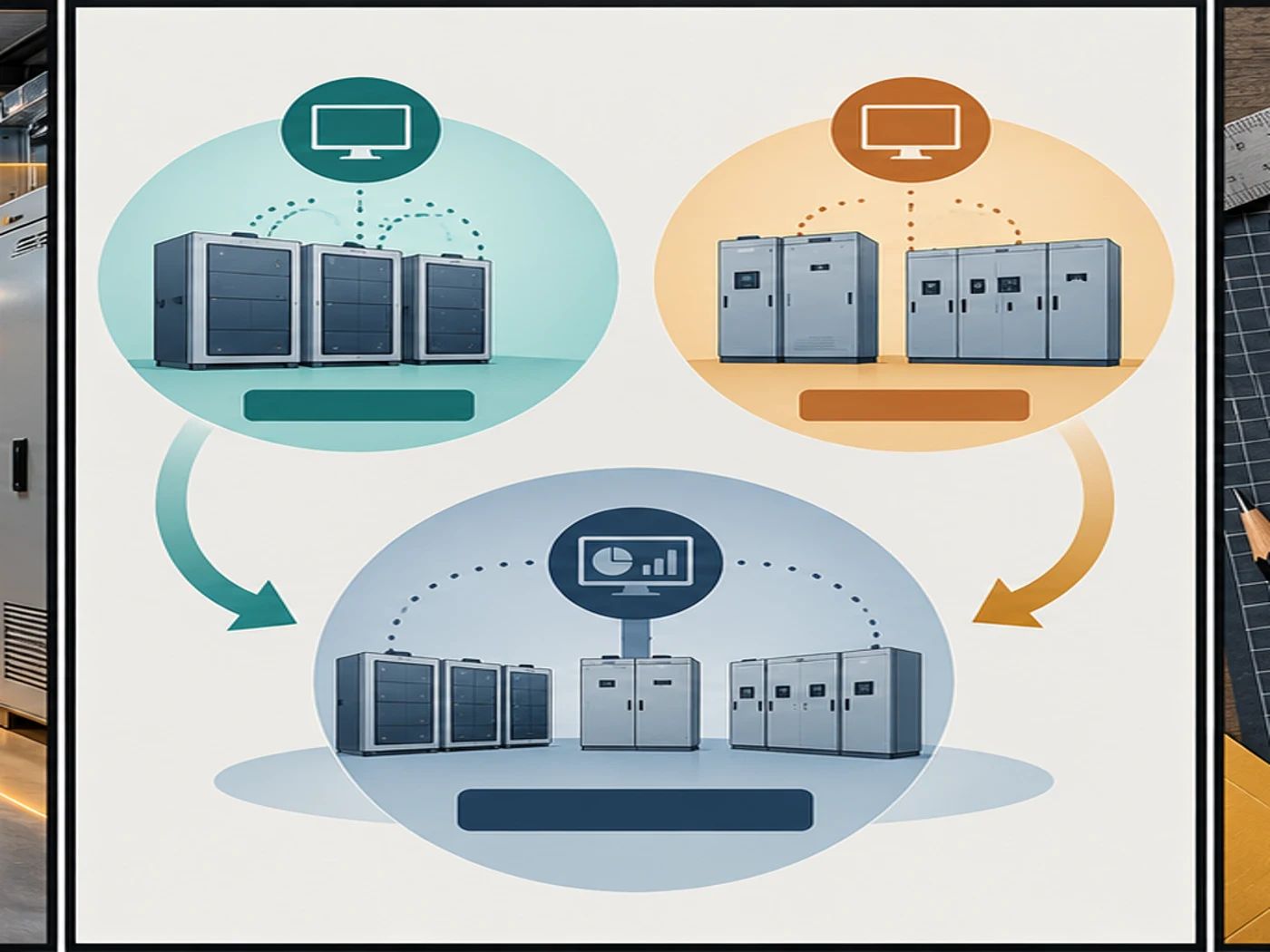Explanatory diagram for multiple insulation monitors same network.
